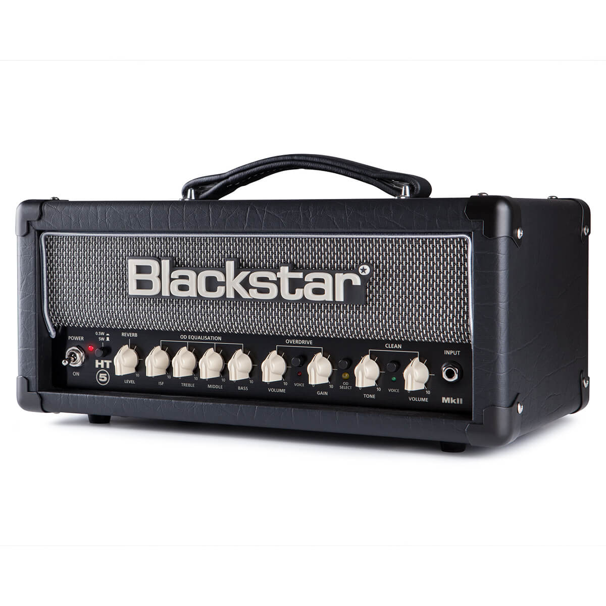 Blackstar HT-5RH MKII Valve Head Amplifier with Reverb - Black