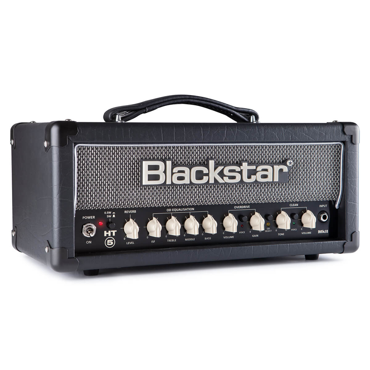 Blackstar HT-5RH MKII Valve Head Amplifier with Reverb - Black