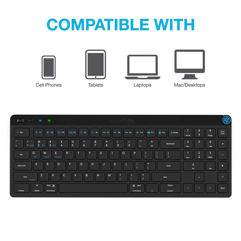 JLAB JBUDS Wireless Keyboard - Black