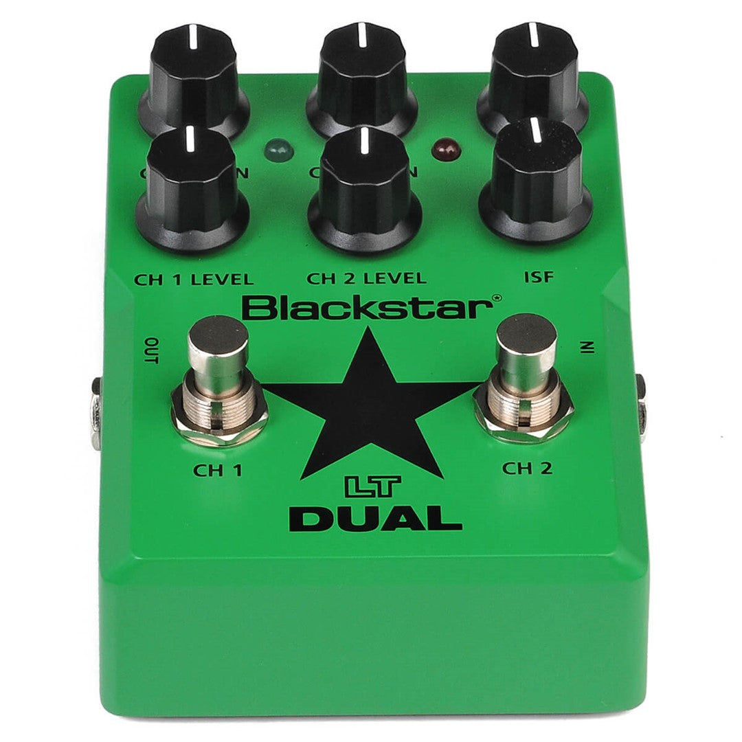 Blackstar LT-DUAL Distortion Pedal with ISF Control - Each (Green)