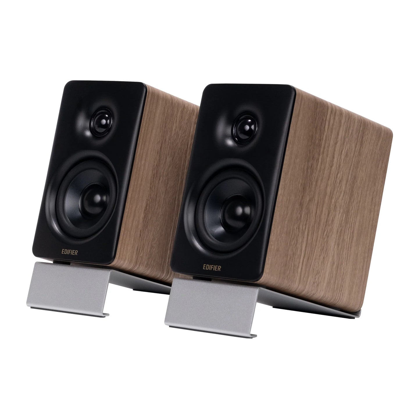 Edifier M60 Active Bookshelf Speakers - Pair (Oak)