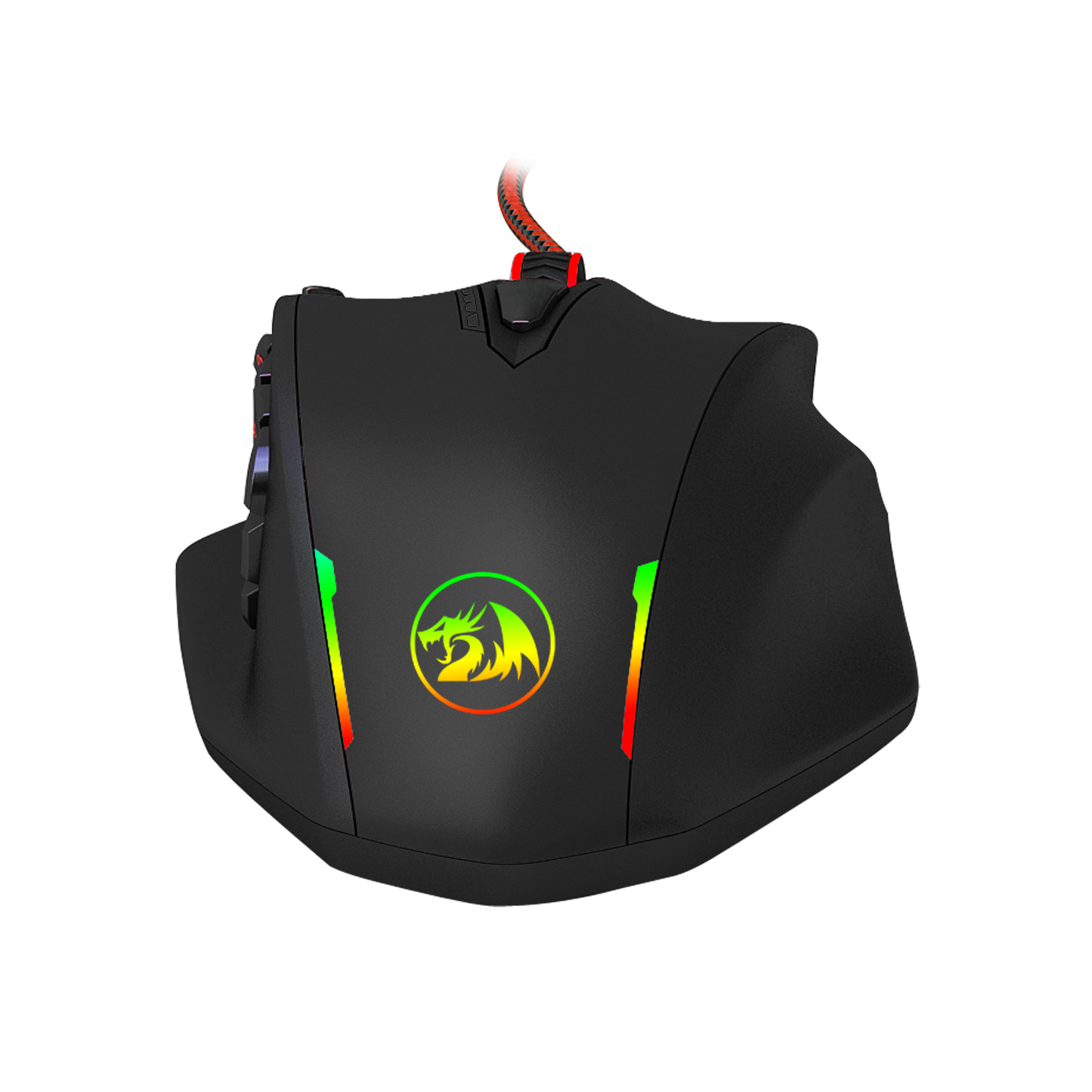 REDRAGON IMPACT 12400DPI MMO Gaming Mouse β Black
