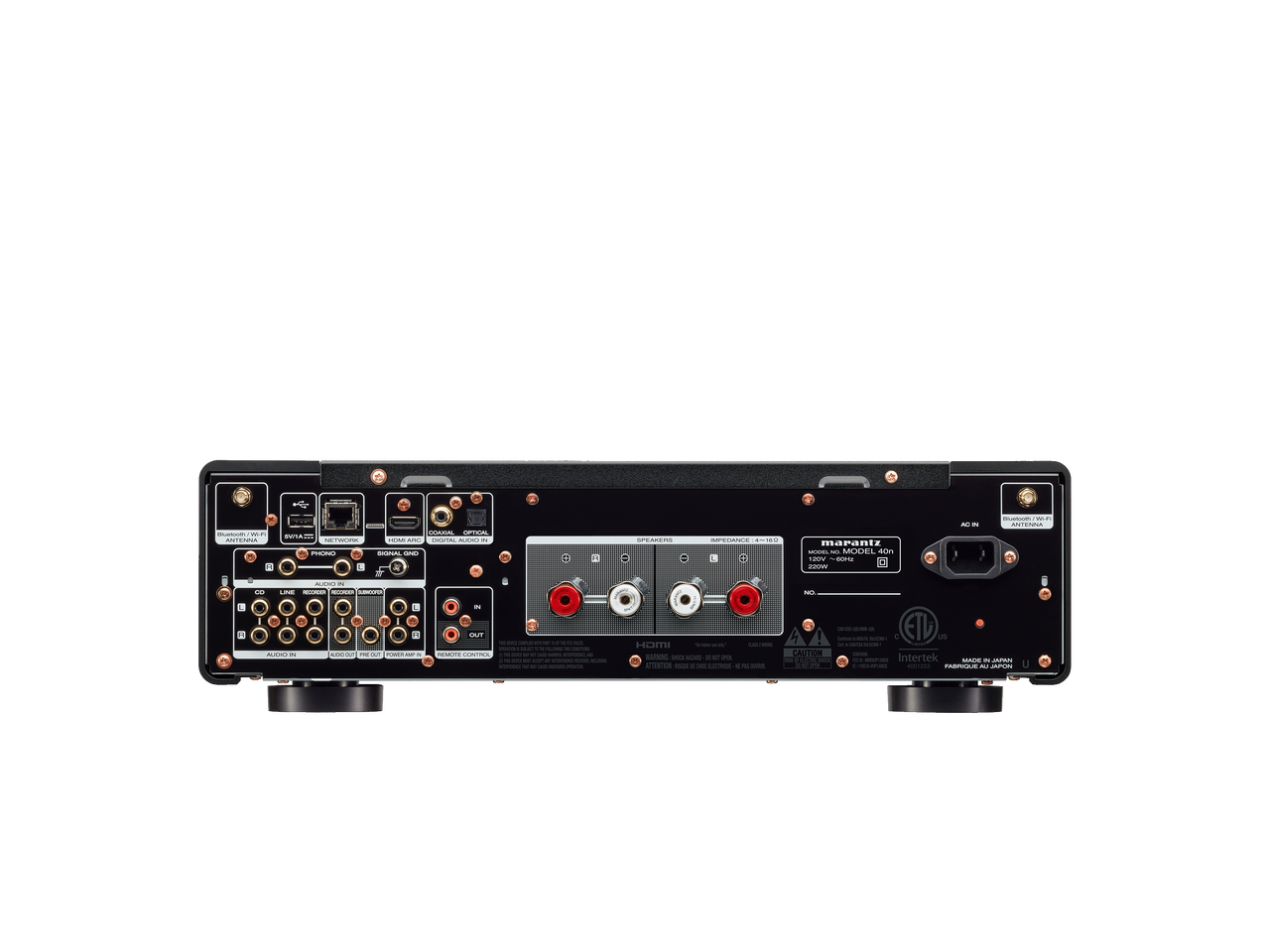 Marantz CD60 CD Player (Black) + Marantz Model40N Integrated Amplifier (Black)