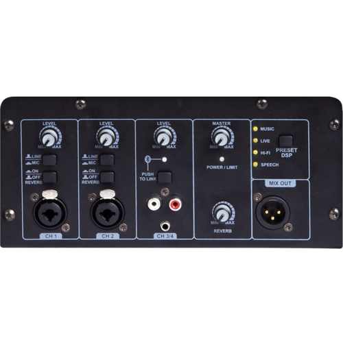 Power Works Mercury P8 Portable Colum PA System - Each - Black
