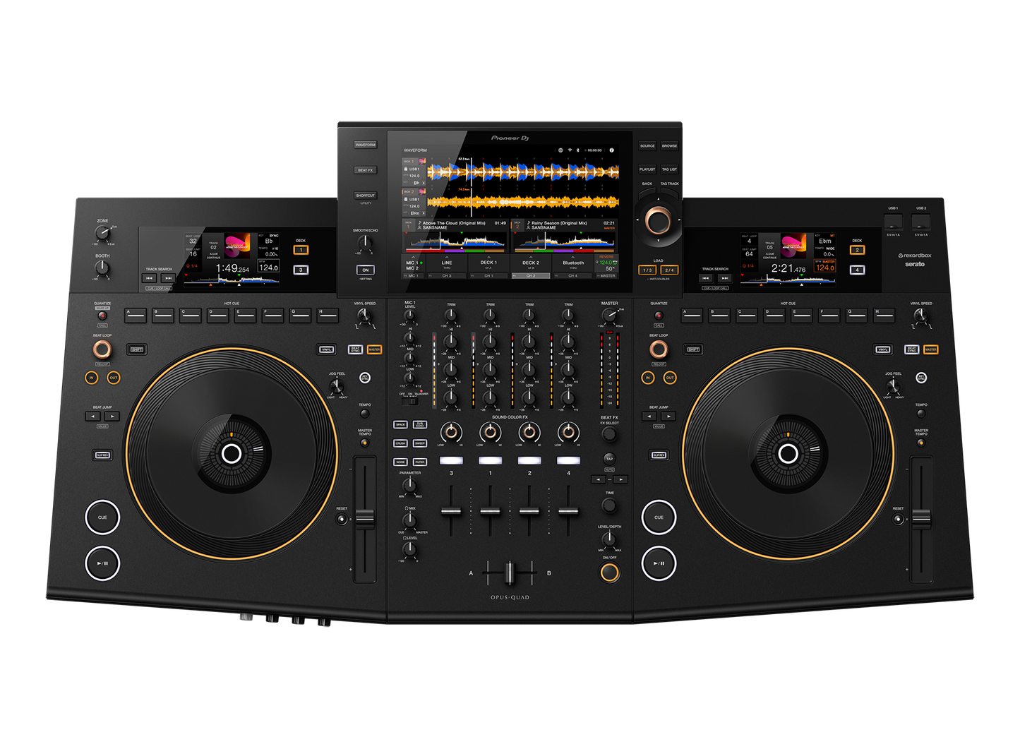 Pioneer DJ OPUS-QUAD Professional All-In-one DJ System - Black