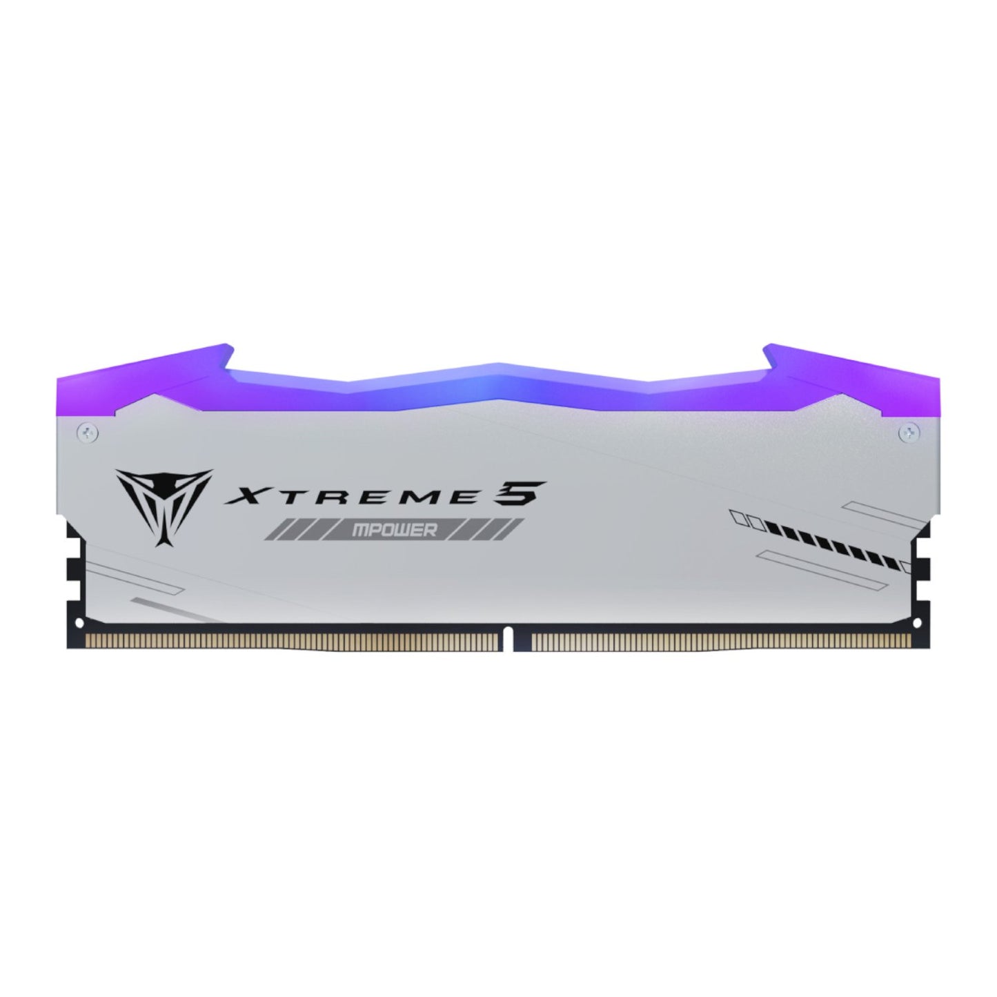 Patriot Viper Xtreme 5 RGB MPower 32GB 6000MHz DDR5 Desktop Gaming Memory Kit – Silver