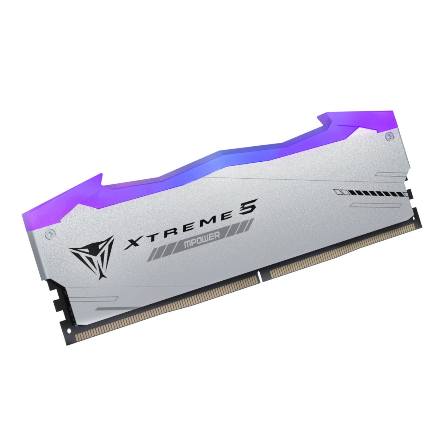 Patriot Viper Xtreme 5 RGB MPower 32GB 6000MHz DDR5 Desktop Gaming Memory Kit – Silver