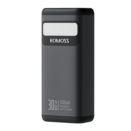Romoss PMT30 30000mAh 30W Fast Charge Power Bank β Black