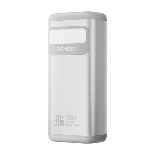 Romoss PMT30 30000mAh 30W Fast Charge Power Bank β Silver