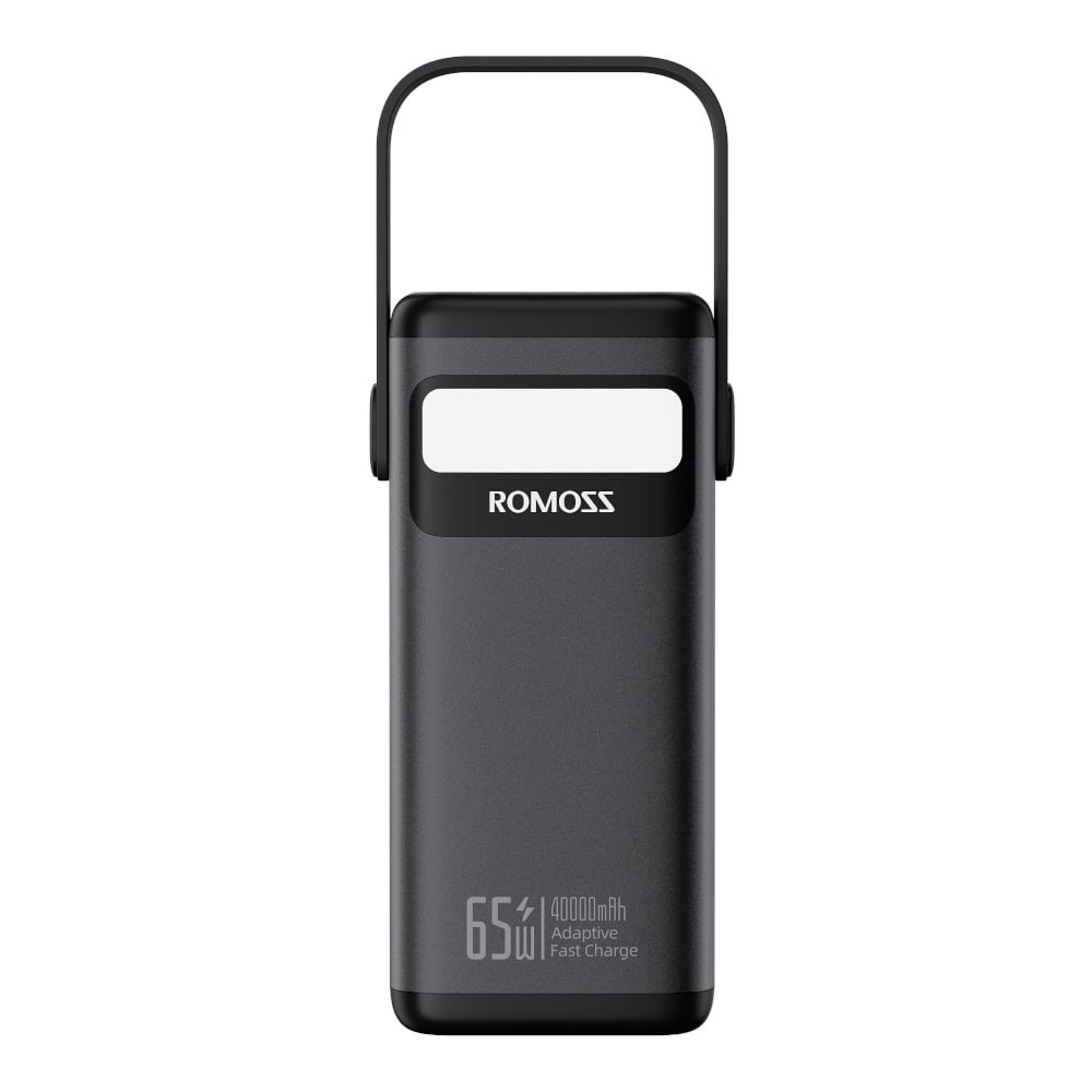 Romoss PMT40 EZCarry Pro 40000mAh 65W Fast Charge Power Bank – Black