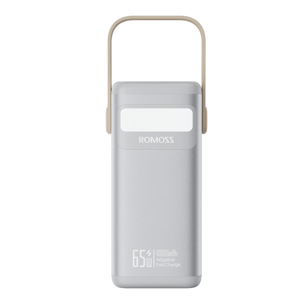 Romoss PMT40 EZCarry Pro 40000mAh 65W Fast Charge Power Bank – Silver