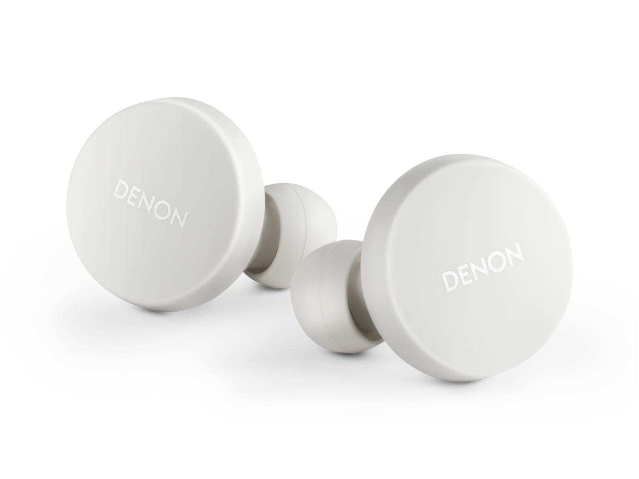 Denon PerL True Wireless Earphones - White