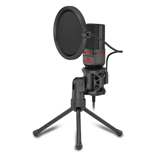 REDRAGON SEYFERT 3.5mm Aux Gaming Mic and Tripod β Black