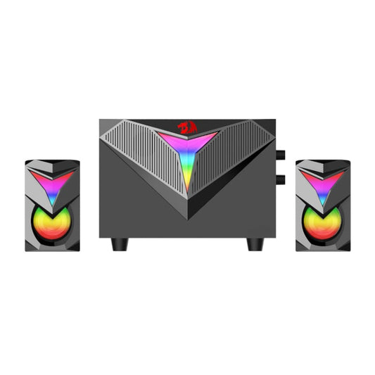 REDRAGON 2.1 Satellite Speaker TOCCATA RGB 11W Gaming Speaker β Black