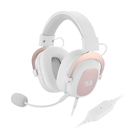 REDRAGON Over-Ear ZEUS 2 USB Gaming Headset โ White