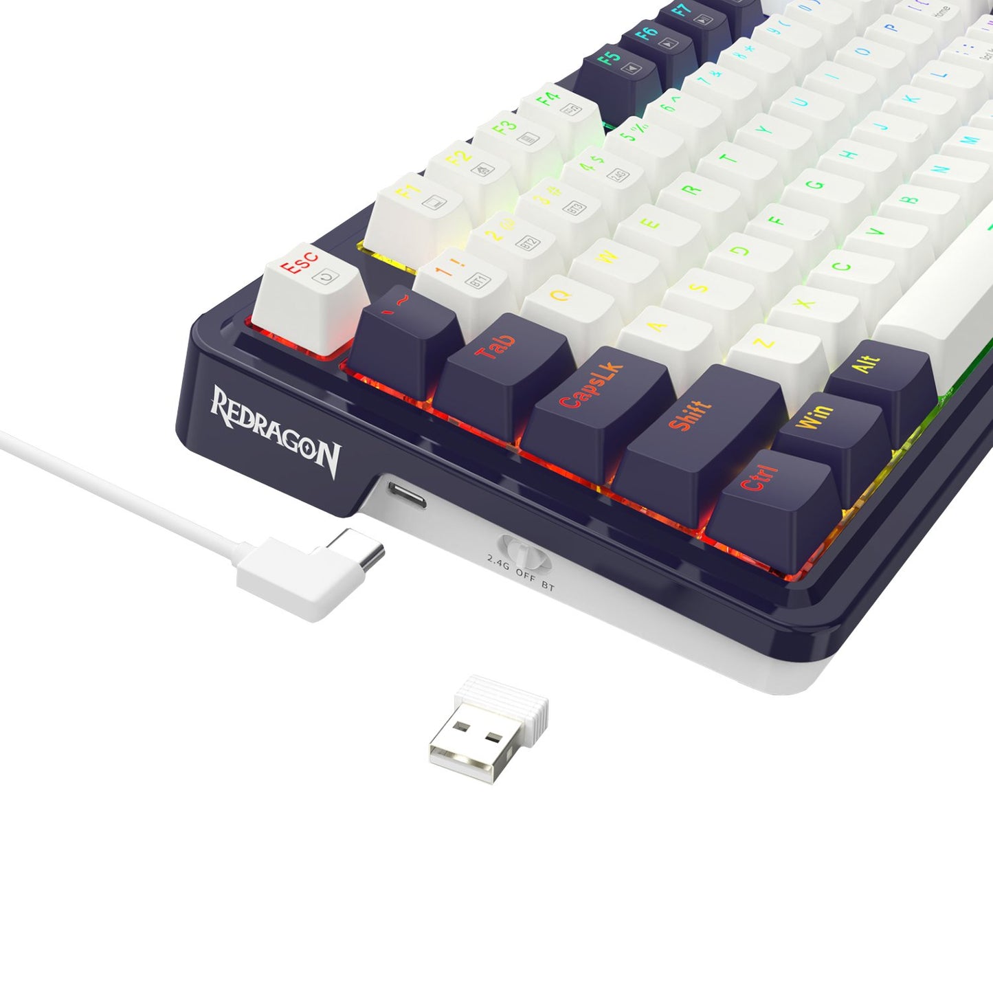 Redragon UCAL K673 PRO Mechanical Wireless Gaming Keyboard – Black