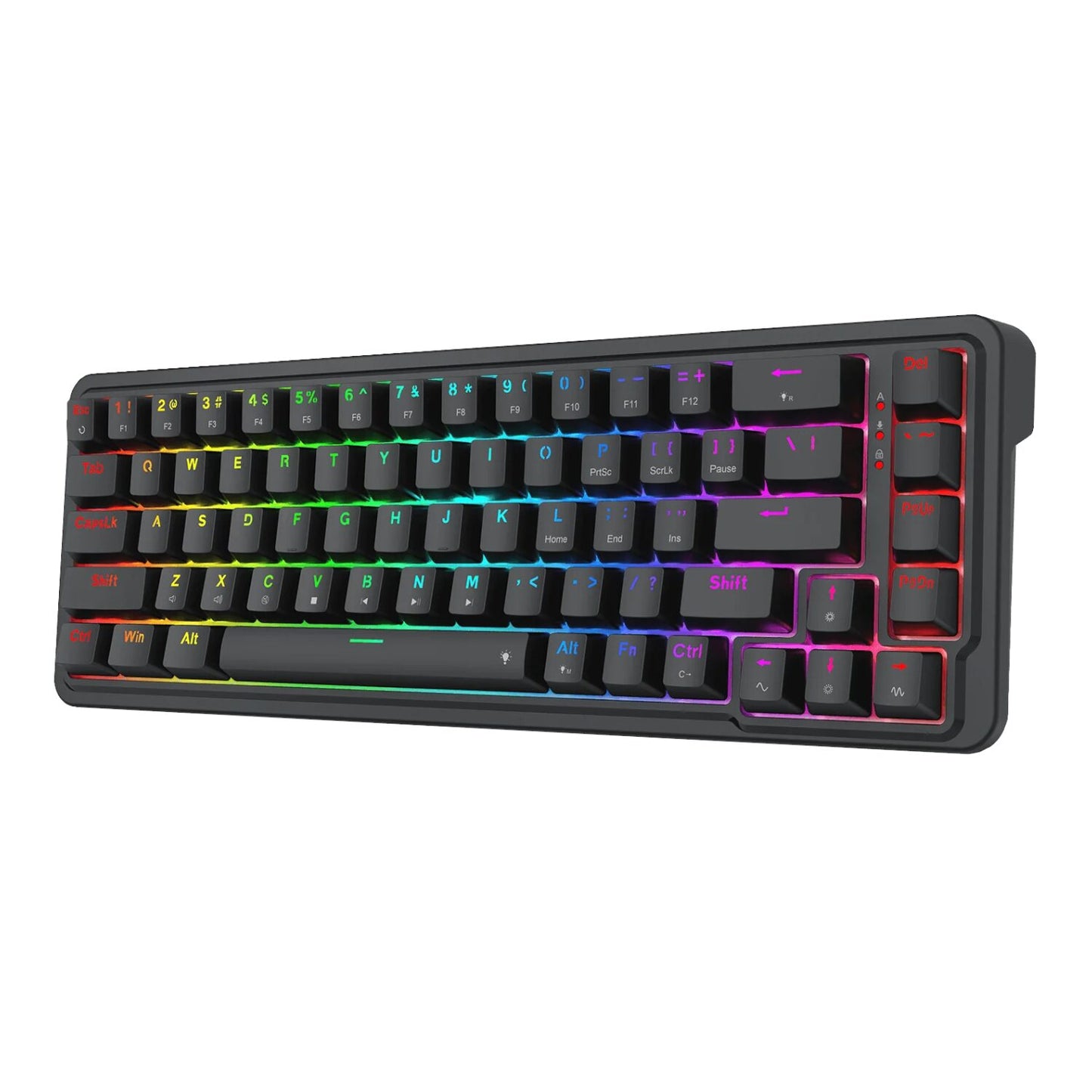 Redragon NOVA K709 65% Wired Gasket RGB Gaming Keyboard – Black