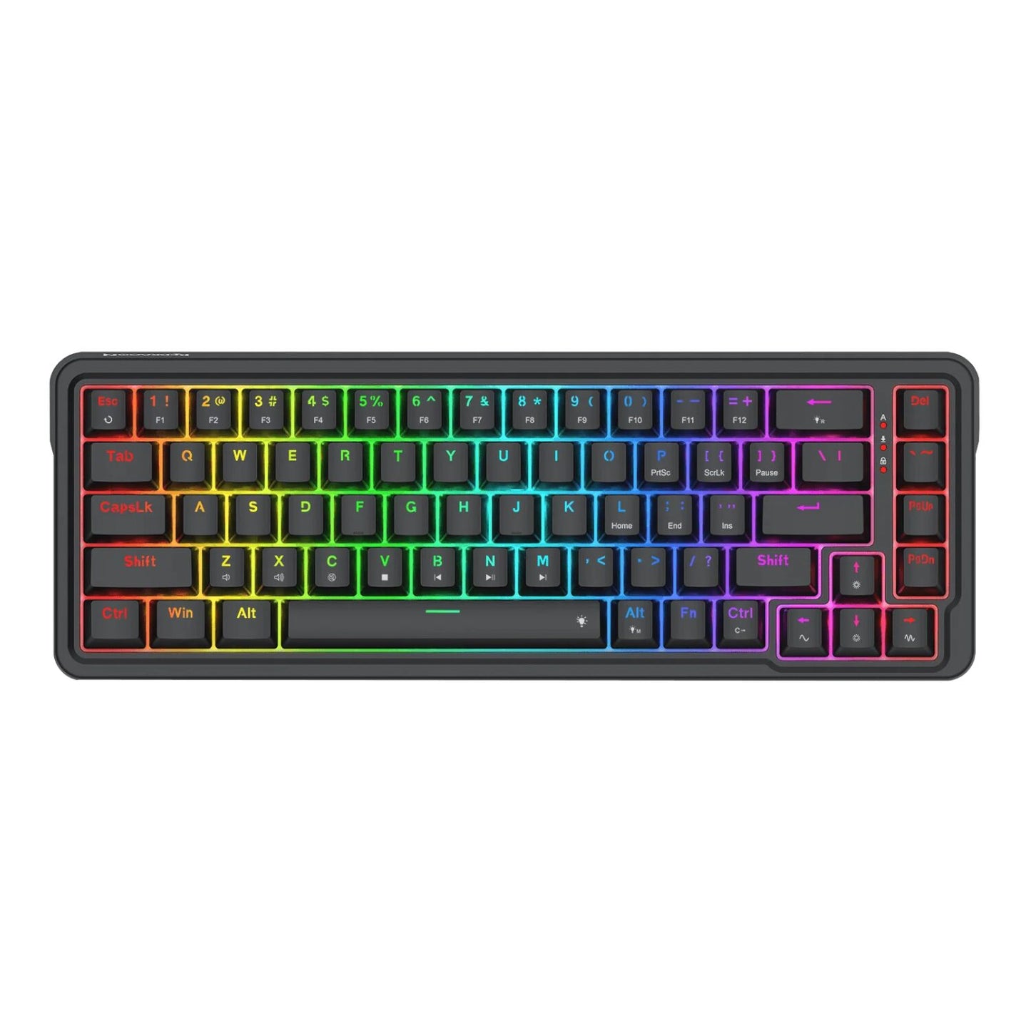 Redragon NOVA K709 65% Wired Gasket RGB Gaming Keyboard – Black