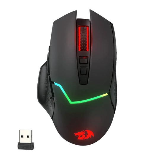 REDRAGON Mirage Pro 8000DPI RGB Wireless Gaming Mouse β Black