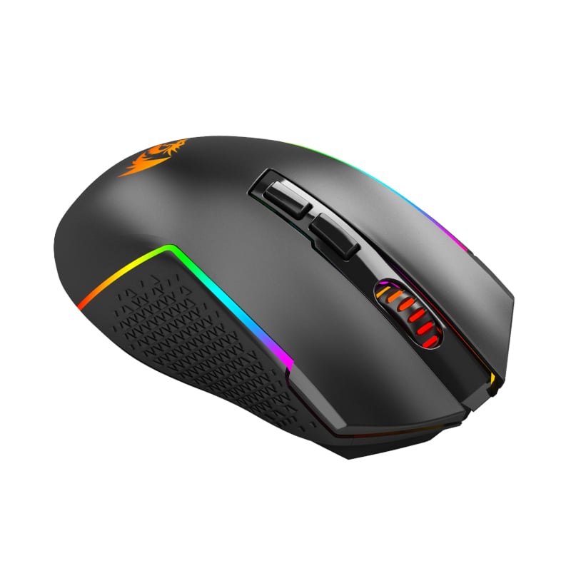 REDRAGON Trident Pro 8000DPI RGB Gaming Mouse β Black