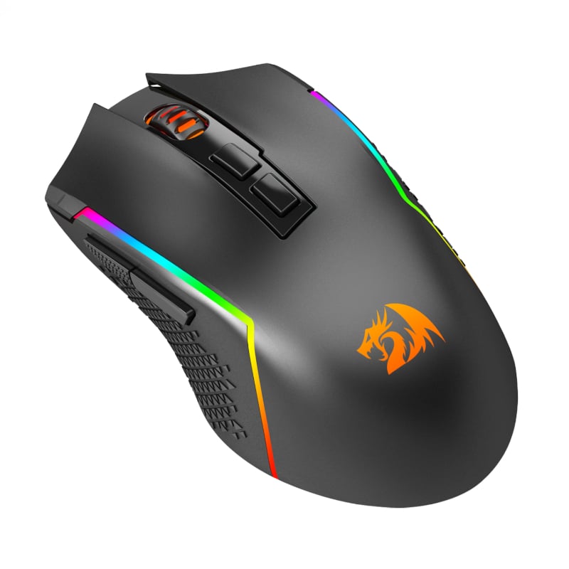 REDRAGON Trident Pro 8000DPI RGB Gaming Mouse β Black
