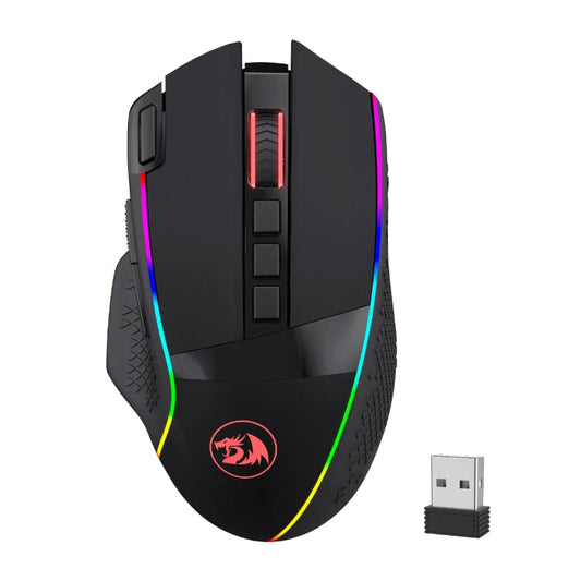 REDRAGON Enlightment 19000DPI RGB Wireless Gaming Mouse β Black