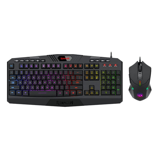 REDRAGON 2IN1 (K503A-RGB|M601) Gaming Combo 1 β Black
