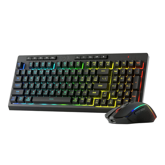 Redragon RYLO PRO S142 Tri-Mode RGB Gaming Keyboard & Mouse Combo