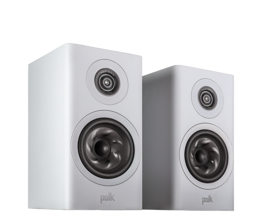 Polk Reserve R100 Bookshelf Speakers - Pair - White
