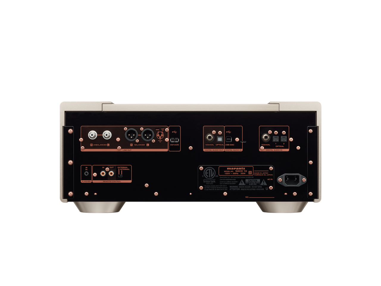Marantz SACD10 High Performance Reference SACD Player - Champagne