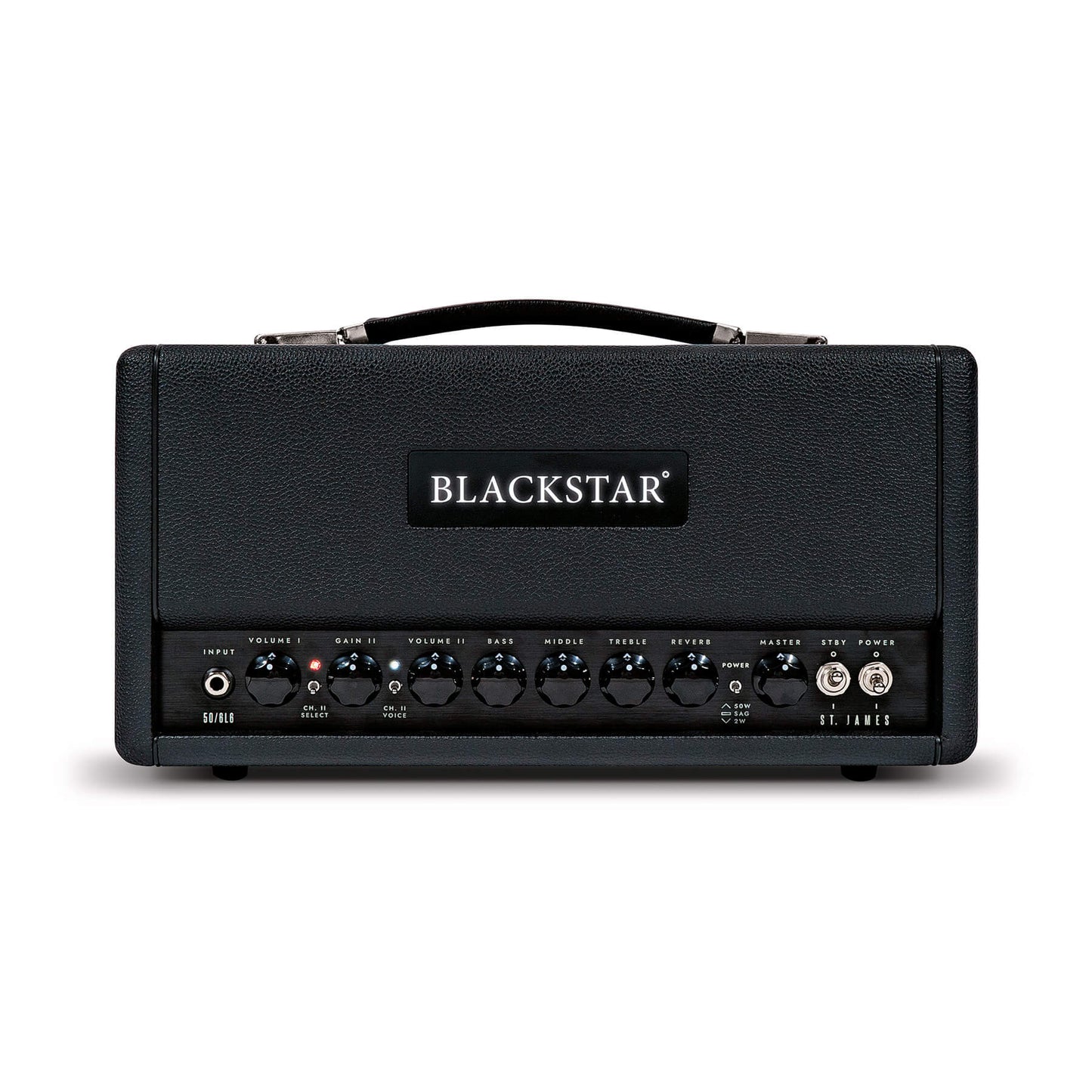 Blackstar ST. JAMES 50 6L6 HEAD Guitar Amplifier - Black (Each)