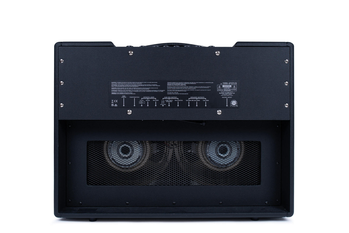 Blackstar ST. JAMES 50 6L6-212 COMBO Guitar Valve Amplifier - Black (Each)