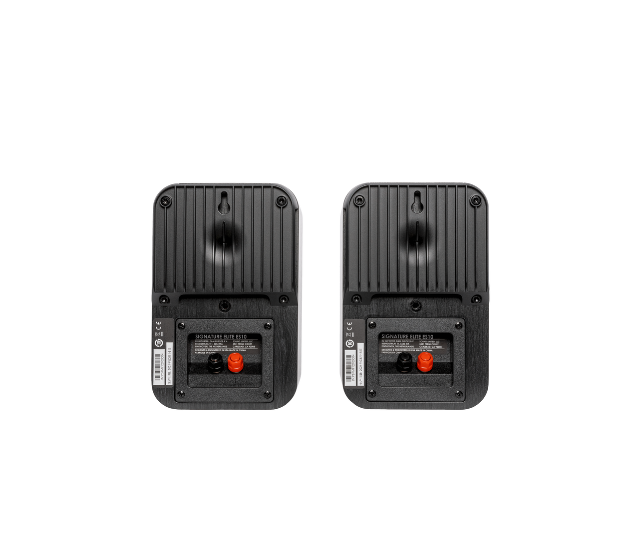 Polk Signature Elite ES10 Satellite Surround Speakers - Pair - Black