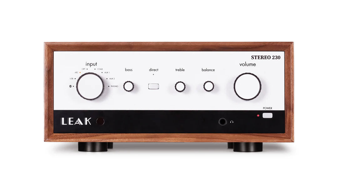 Leak Stereo 230 Integrated Amplifier - Walnut