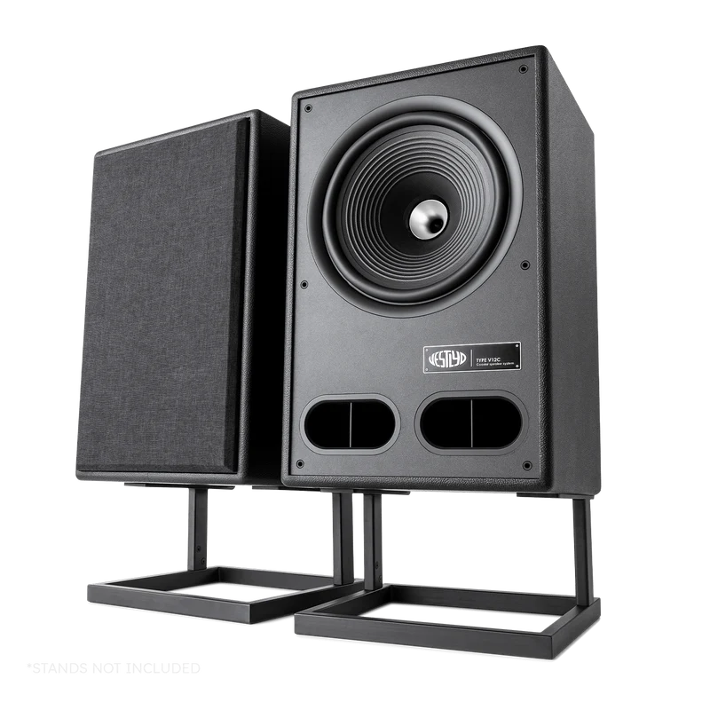 Vestlyd V12C Coaxial Loudspeaker - Pair (Black)