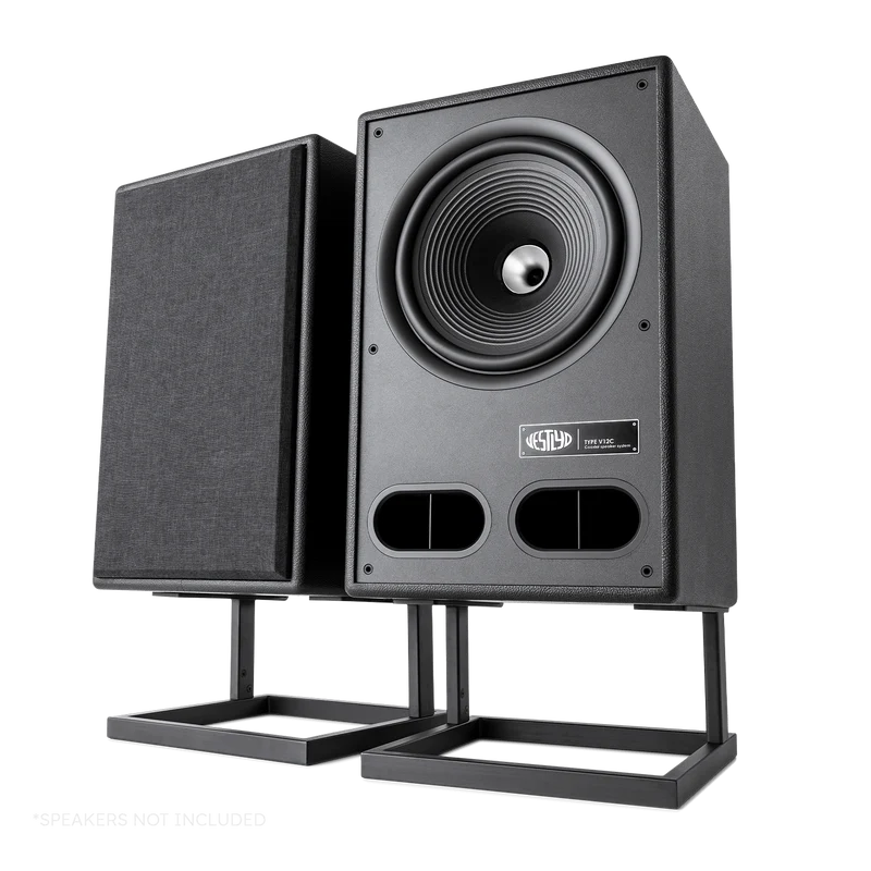 Vestlyd V12C Speaker Stands - Pair (Black)