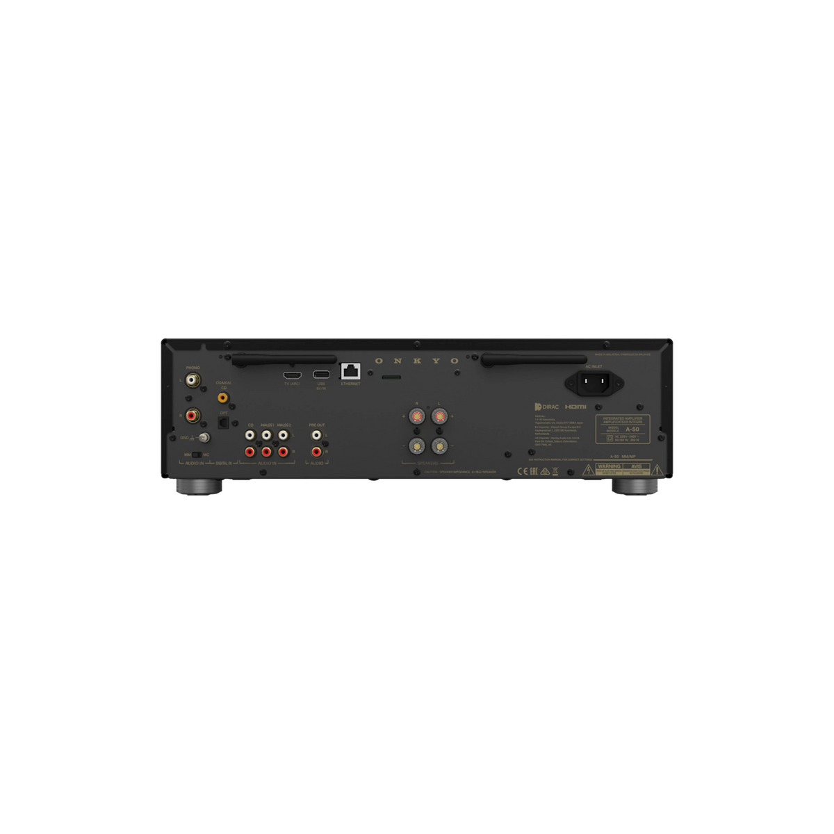 Onkyo A-50 Network Integrated Amplifier (Black)