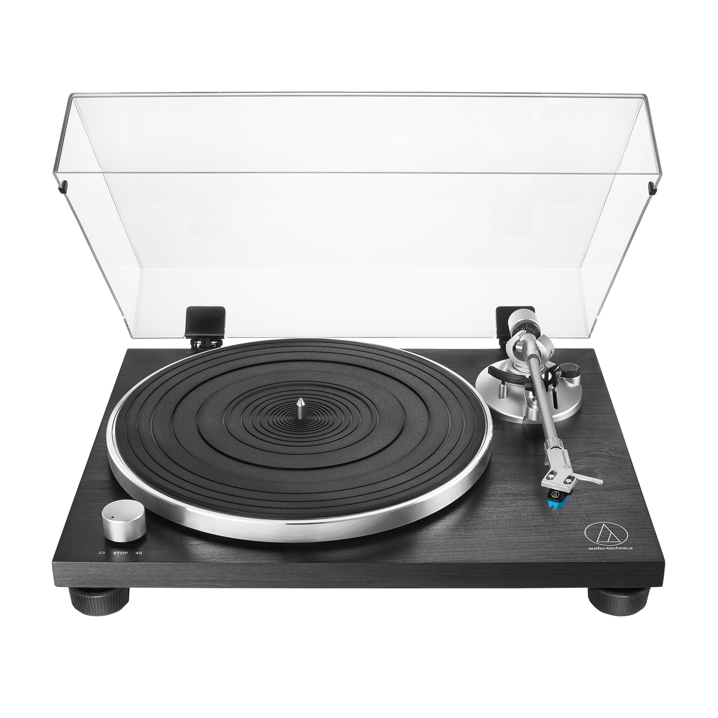 Audio-Technica AT-LPW30BK Fully Manual Belt-Drive Turntable - Black
