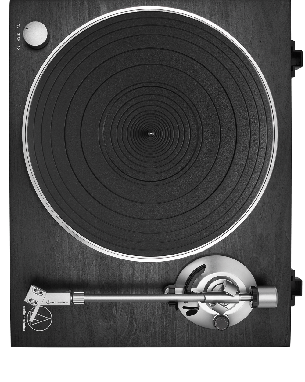 Audio-Technica AT-LPW30BK Fully Manual Belt-Drive Turntable - Black