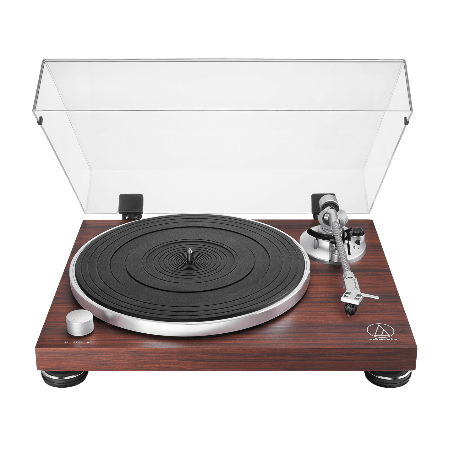 Audio-Technica AT-LPW50BTRW Manual Belt-Drive Turntable (Wireless & Analogue)