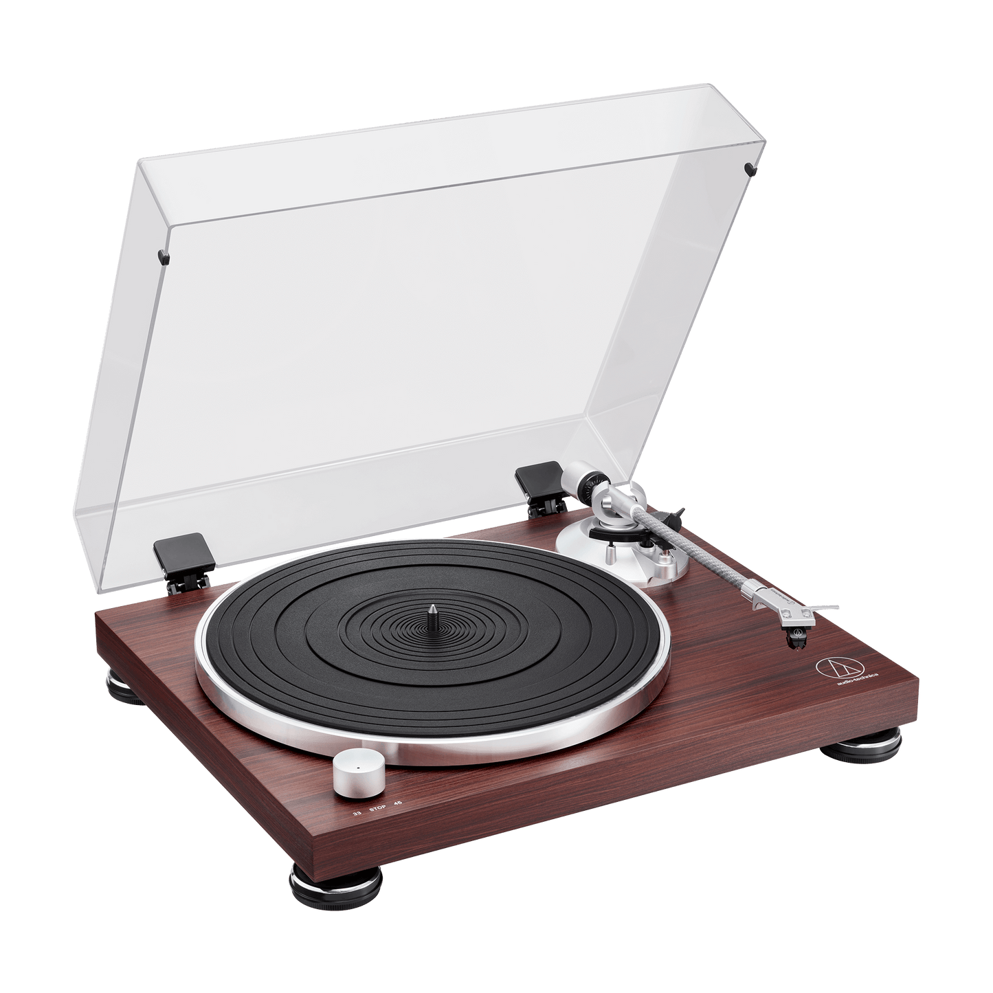 Audio-Technica AT-LPW50BTRW Manual Belt-Drive Turntable (Wireless & Analogue)