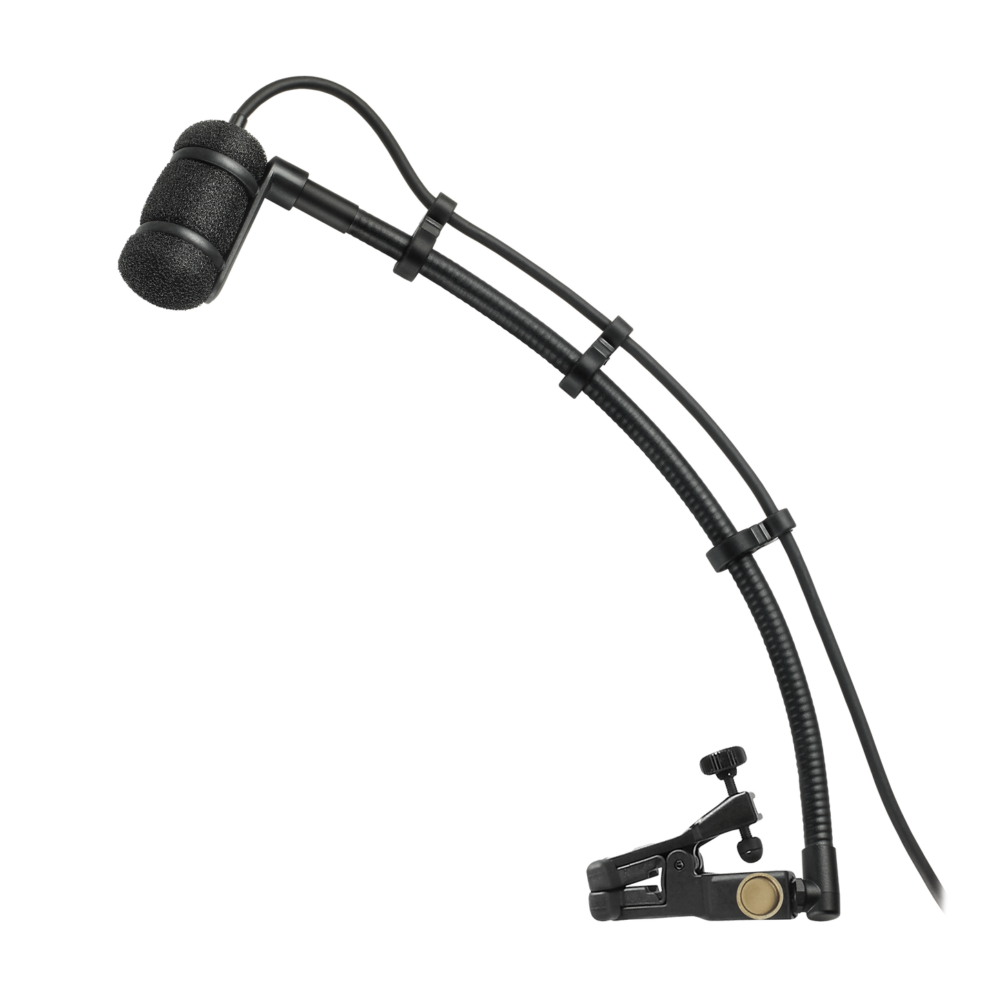 Audio-Technica ATM350UL Cardioid Condenser Instrument Microphone with Universal Clip-on Mounting System (9" Gooseneck)