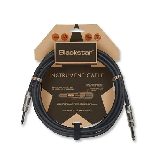 Blackstar Standard Instrument Straight to Straight Cable - 1.5m - Each