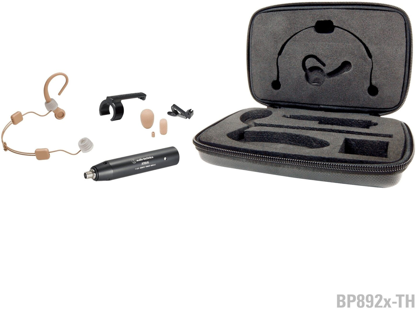 Audio-Technica BP892CW Subminiature Omnidirectional Condenser Headworn Microphone - Beige