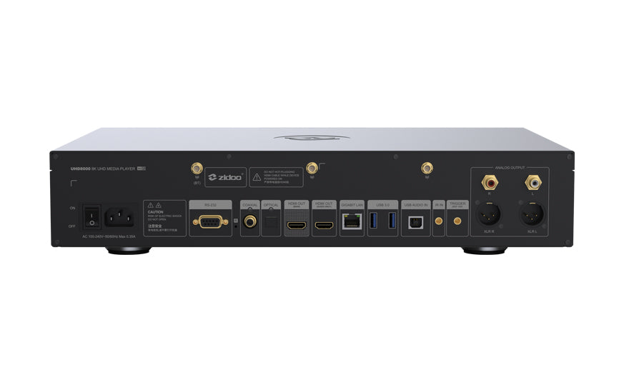 Zidoo UHD8000 Media Player - Black