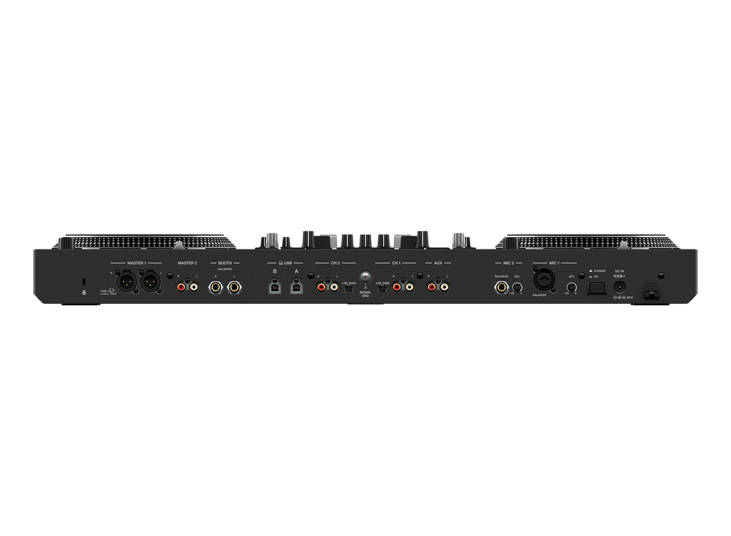 Pioneer DJ DDJ-REV7 Scratch-style 2-channel professional DJ controller for multiple DJ applications (Black)