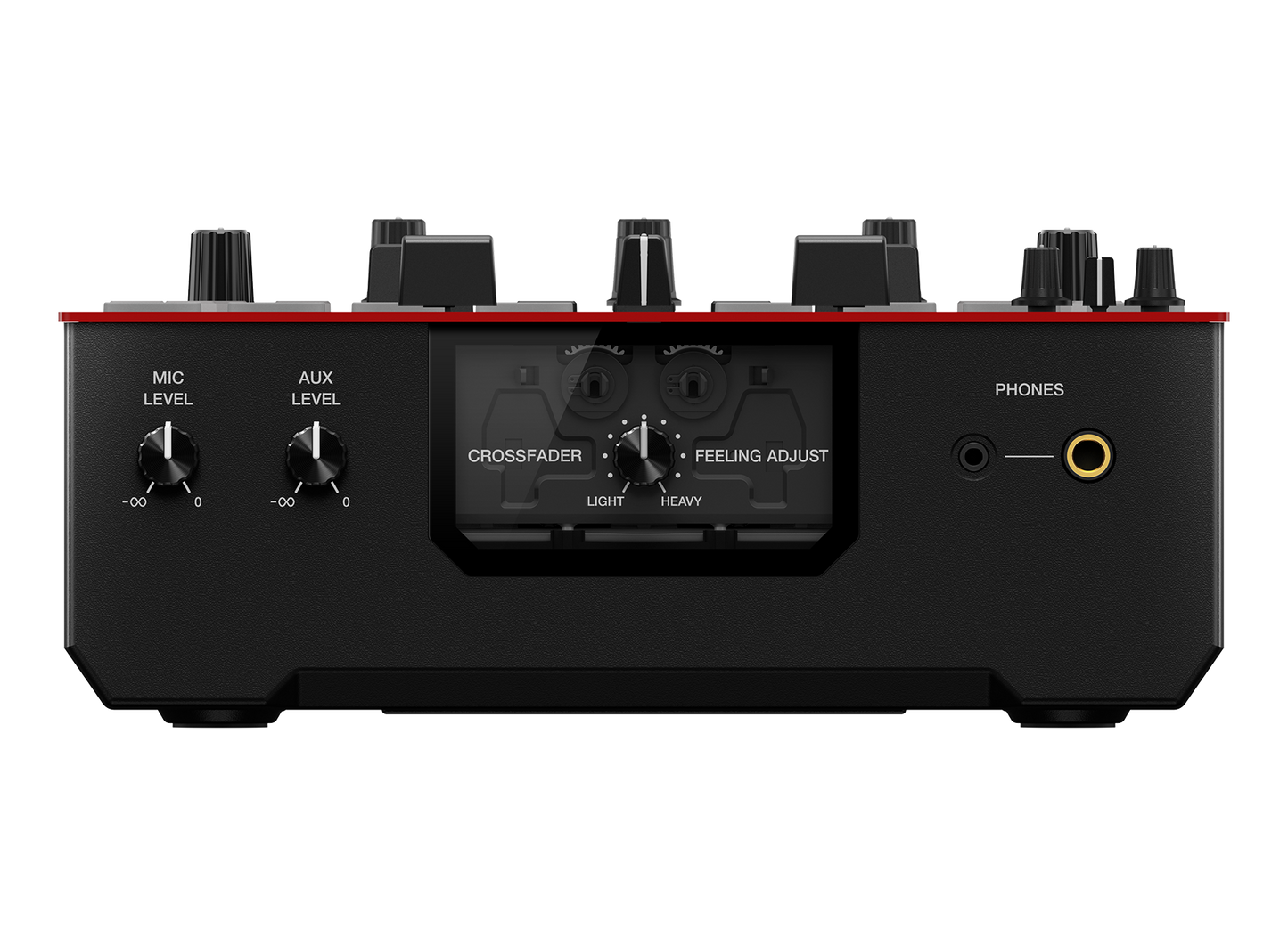 Pioneer DJ DJM-S5 Scratch-style 2-channel DJ mixer (gloss red)