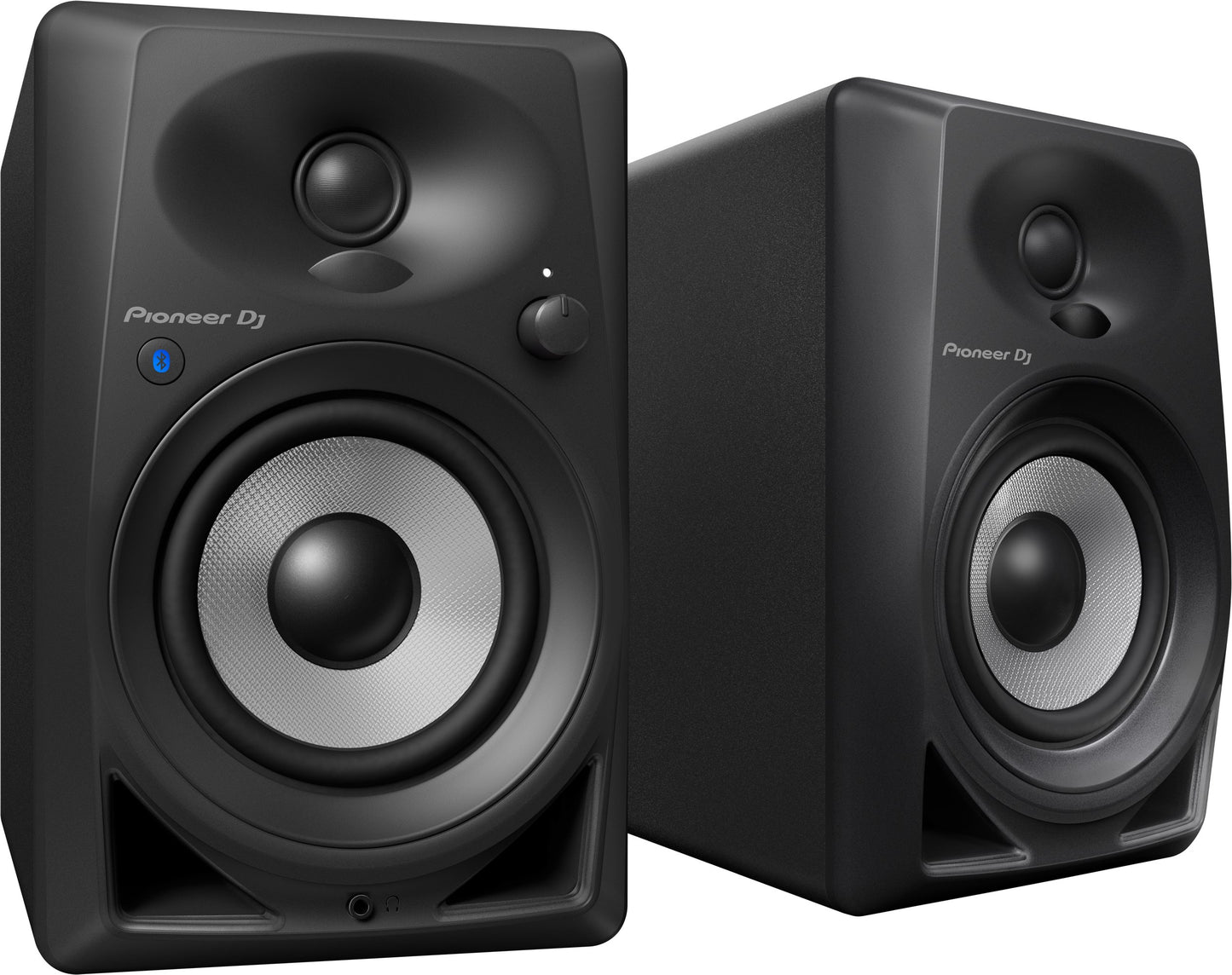 Pioneer DJ DM-40D-BT 4” desktop monitor system with Bluetooth® functionality - Pair (Black)