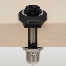 Audio-Technica ES947C/FM3 Cardioid Condenser Boundary Microphone with 3-Pin XLR Output and Local Muting