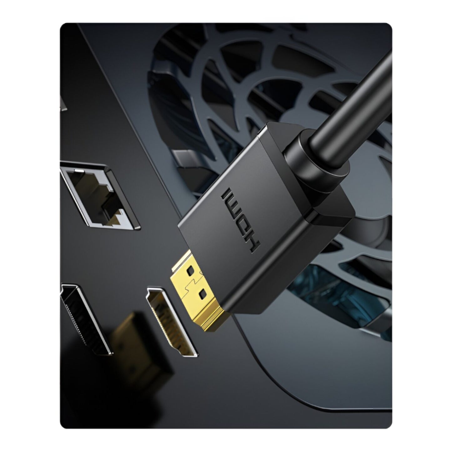 UGREEN HD104-10110 HDMI 4K Cable Male to Male Black 10m – Black